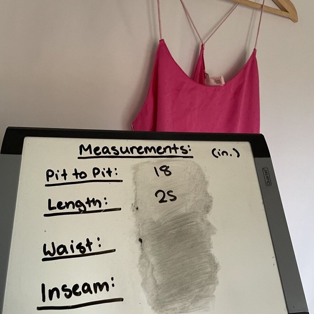 Victorias Secret Pink Polka Dot Cami Top women's size small lingerie light - Picture 5 of 6
